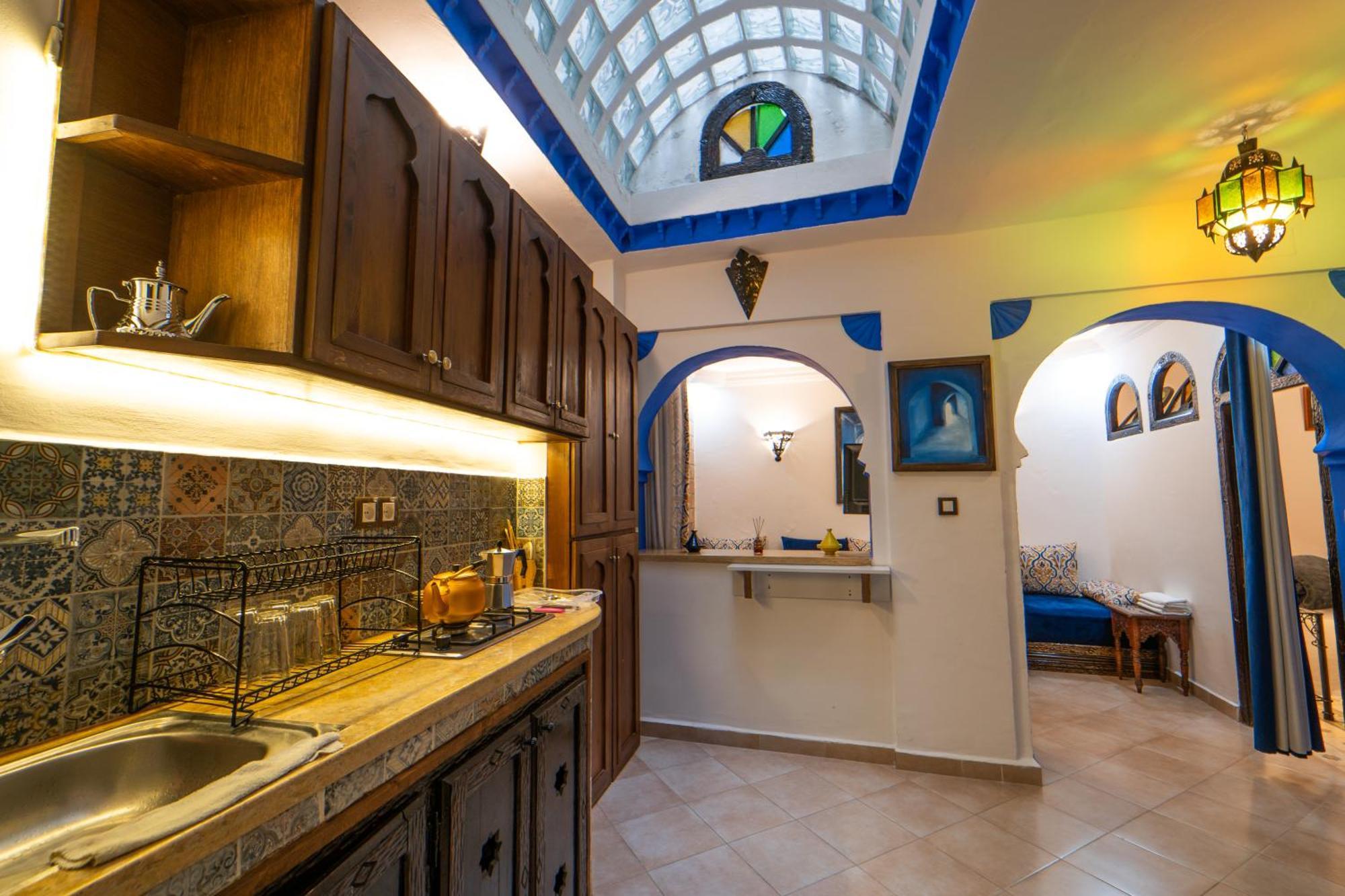 Dar Nokhba Inn Chefchaouen Bagian luar foto