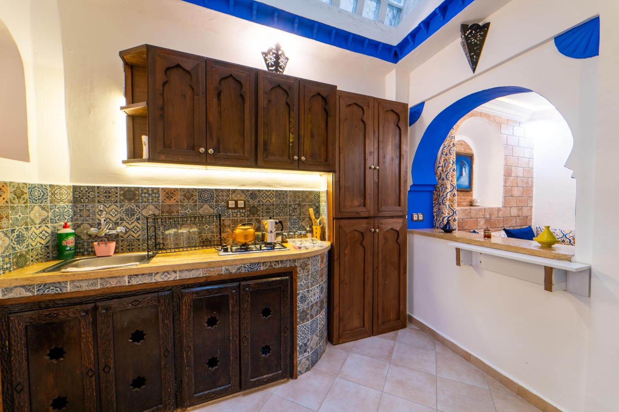 Dar Nokhba Inn Chefchaouen Bagian luar foto